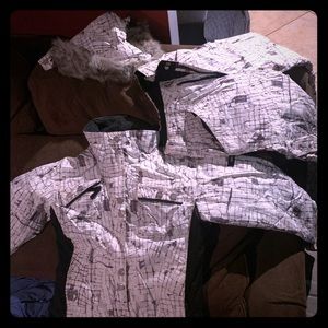 Body glove pants jacket detachable hood size small